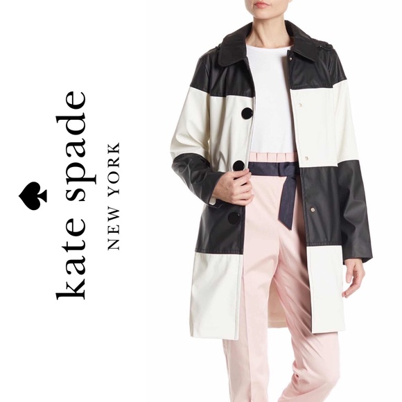 Colorblock Trench/Raincoat